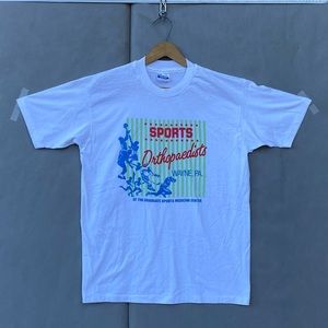 Vintage Wayne, Pennsylvania T-shirt White Single Stitch Made In USA Men’s Large